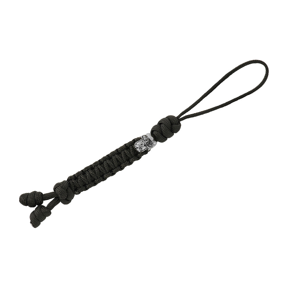 Șnur Paracord Loopy Snake Skull M-Tac - Negru, Pentru Bricege