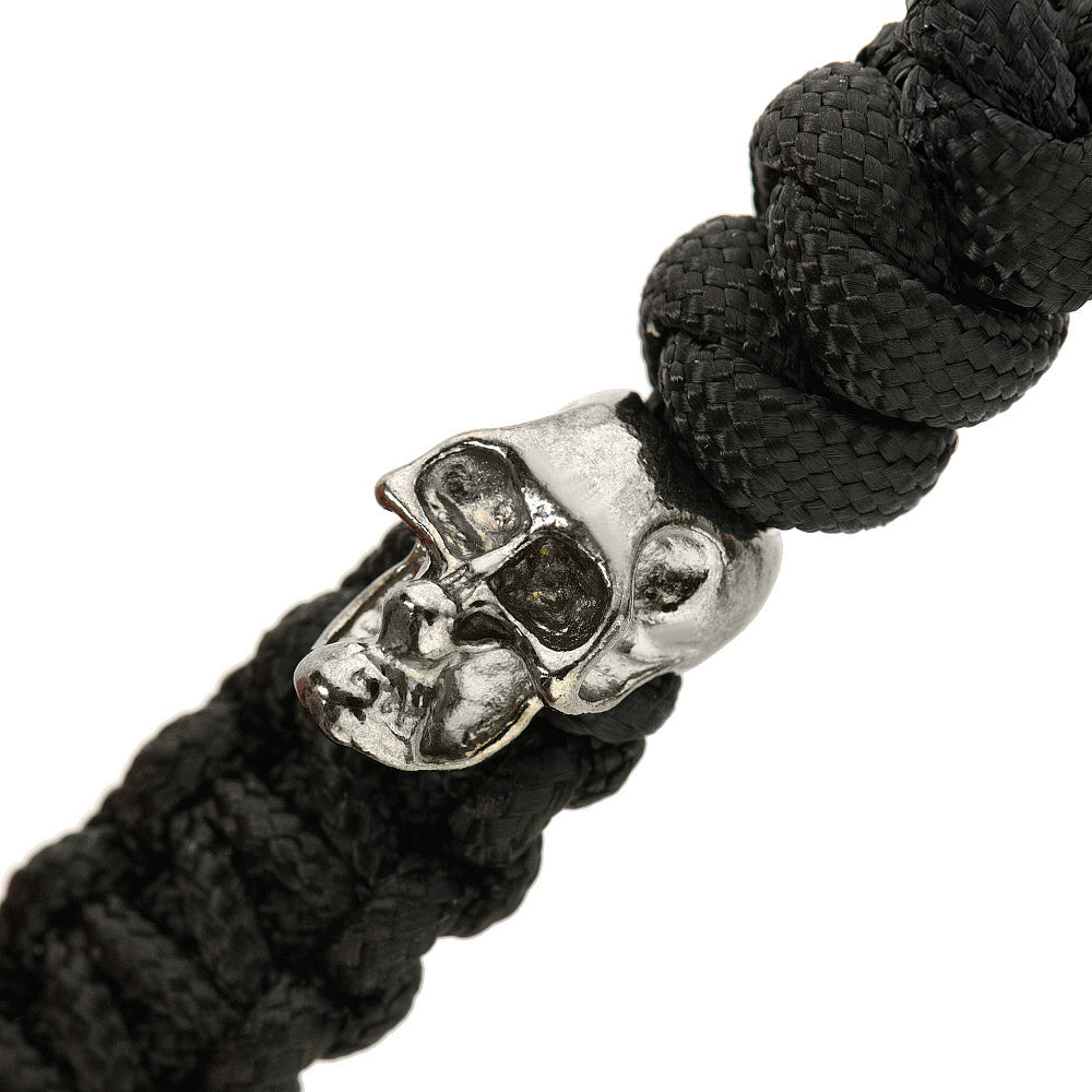 Șnur Paracord Loopy Snake Skull M-Tac - Negru, Pentru Bricege