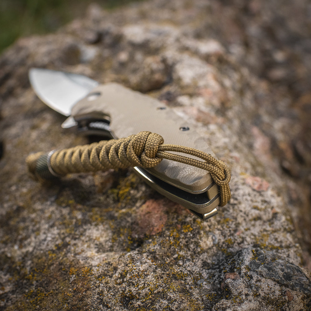 Șnur Paracord Viper Inox M-Tac - Coyote, Funcțional și Decorativ