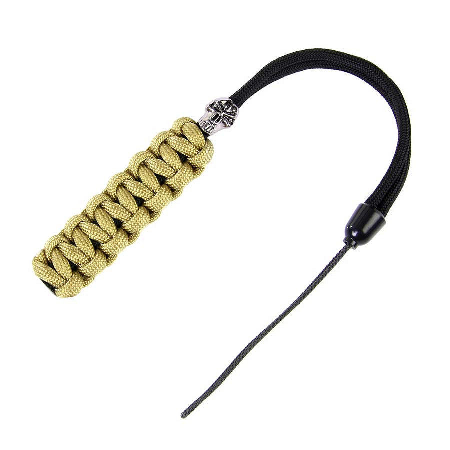 Șnur pentru Cuțit Knife cord with kevlar cord #3 Negru/Coyote - Acces Rapid & Siguranță Maximă