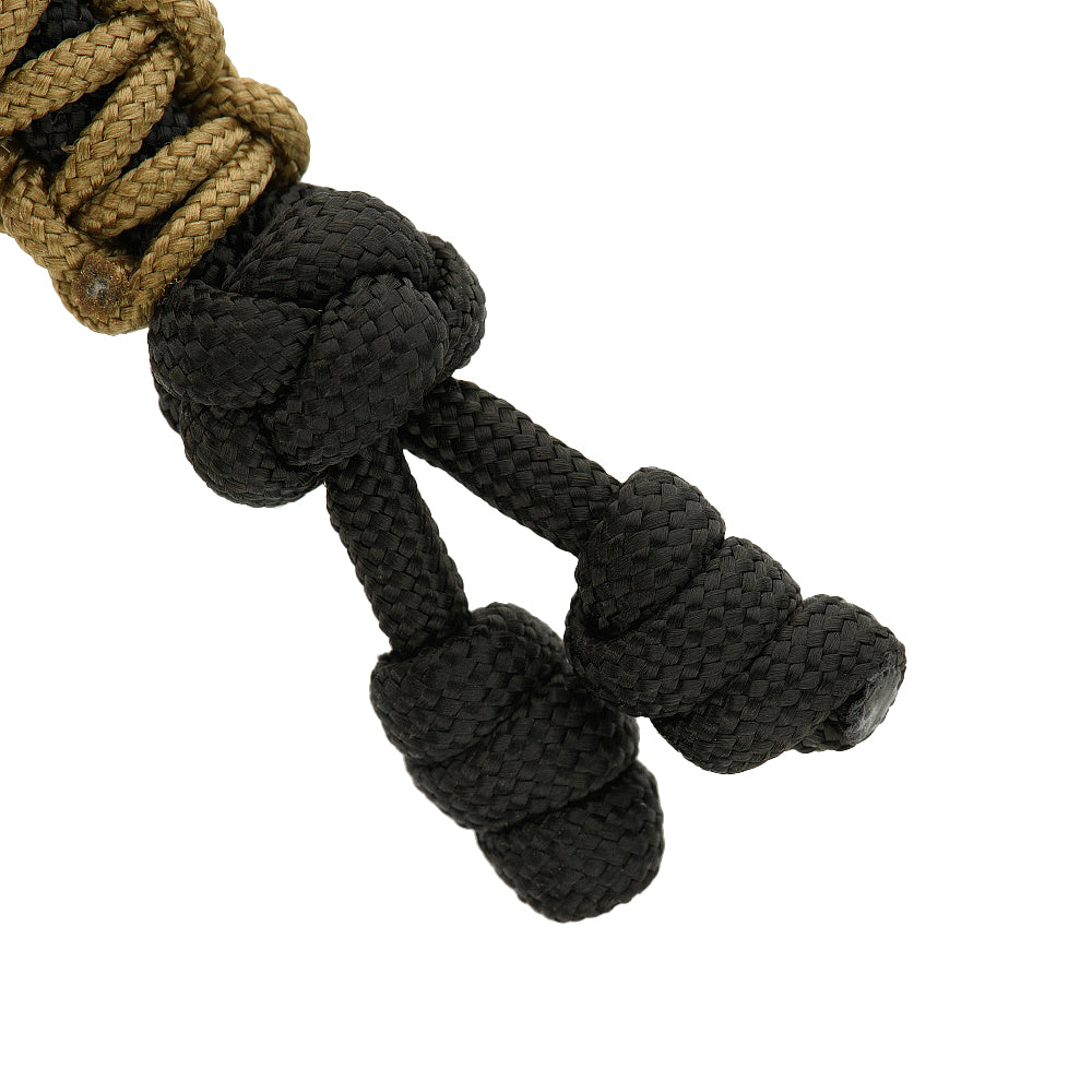 Șnur Tactic Loopy Snake Skull M-Tac - Negru/Coyote