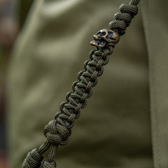Șnur Tactic Loopy Snake Skull M-Tac - Olive pentru Cuțit