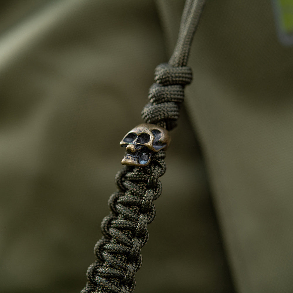 Șnur Tactic Loopy Snake Skull M-Tac - Olive pentru Cuțit