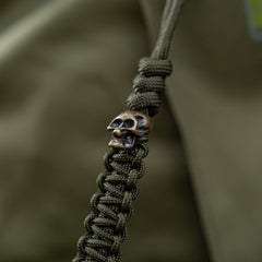 Șnur Tactic Loopy Snake Skull M-Tac - Olive pentru Cuțit