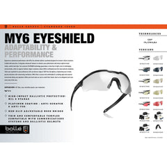 Ochelari Balistici MY6 Smoke Bollé - Protecție Superioară în Condiții Extreme