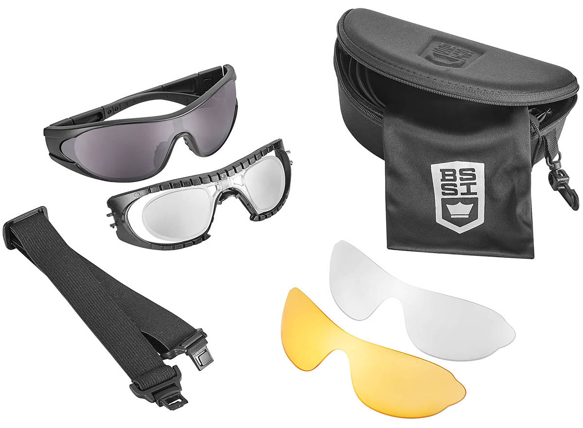 Ochelari de protecție Bollé "RAIDER" Negru - Lentile interschimbabile, PLATINUM