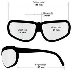 Ochelari de protecție Sport KHS Transparenți - Anti-ceață, Rezistenți la impact