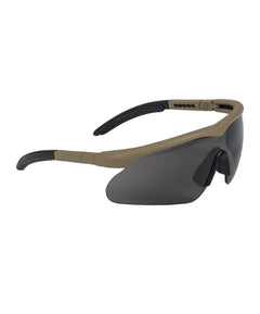 Ochelari de Protecție Swiss Eye® RAPTOR Coyote – Performanță Balistică, Design Tactic și Claritate UV-400