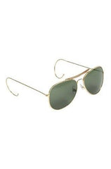 Ochelari de Soare Aviator Verzi cu Toc – Stil Militar Clasic și Confort Personalizat