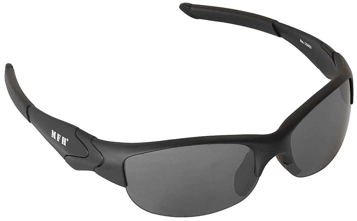 Ochelari de soare Mission Negru MFH - Protecție UV 400, Lentile Policarbonat