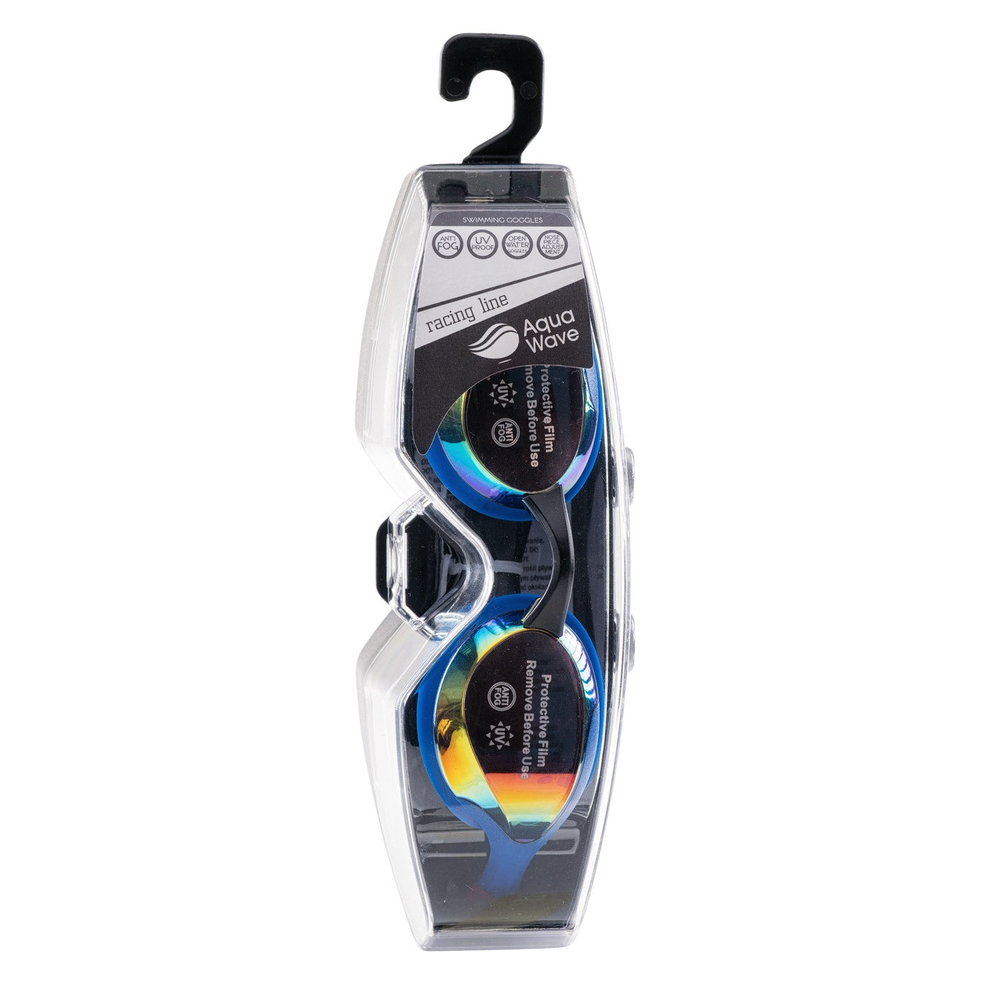 Ochelari Înot RACER RC AQUAWAVE - Anti-Aburire, Protecție UV, Revo - 3