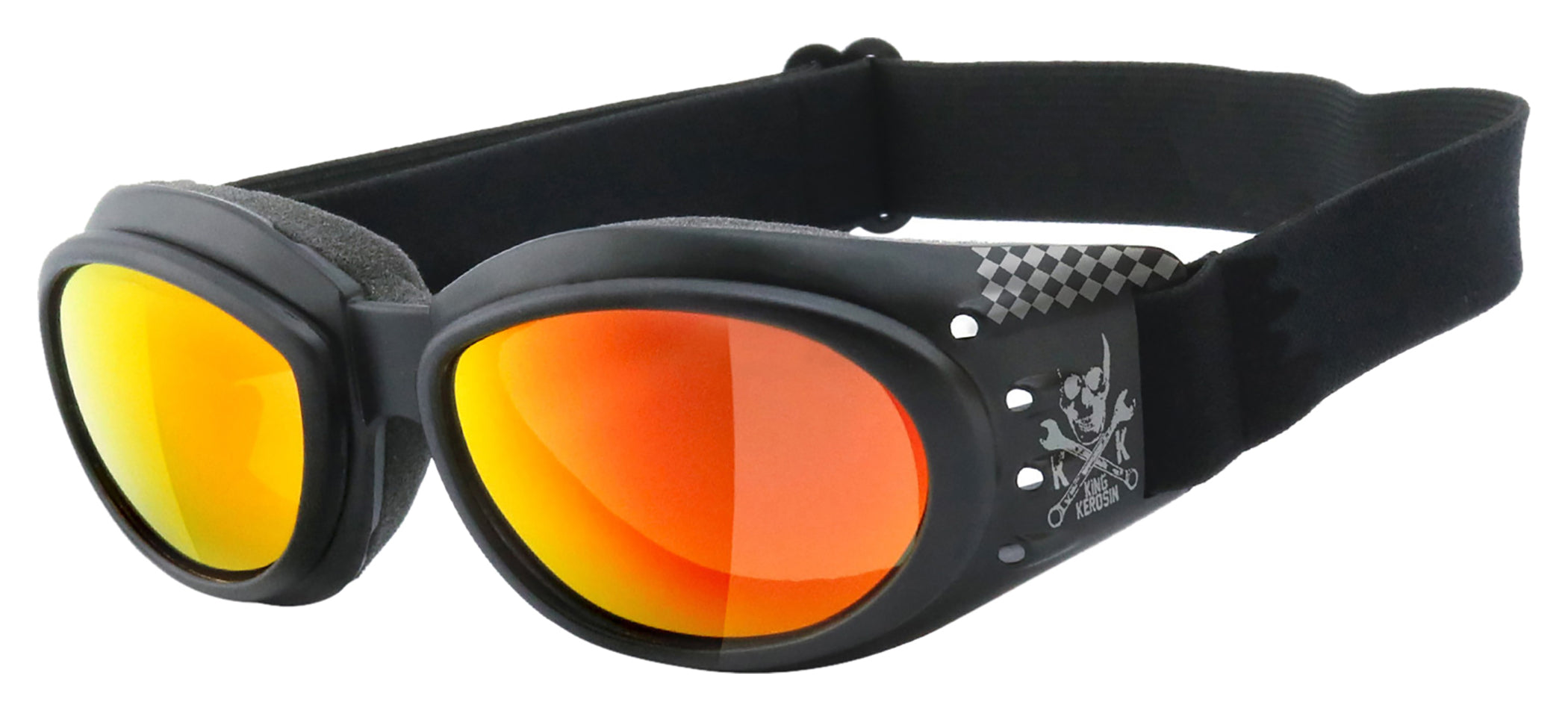 Ochelari Moto KK175 King Kerosin - Protecție UV & Anti-șoc