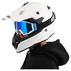 Ochelari Moto S14 Pro Louis - Lentilă Oglindă, Anti-ceață