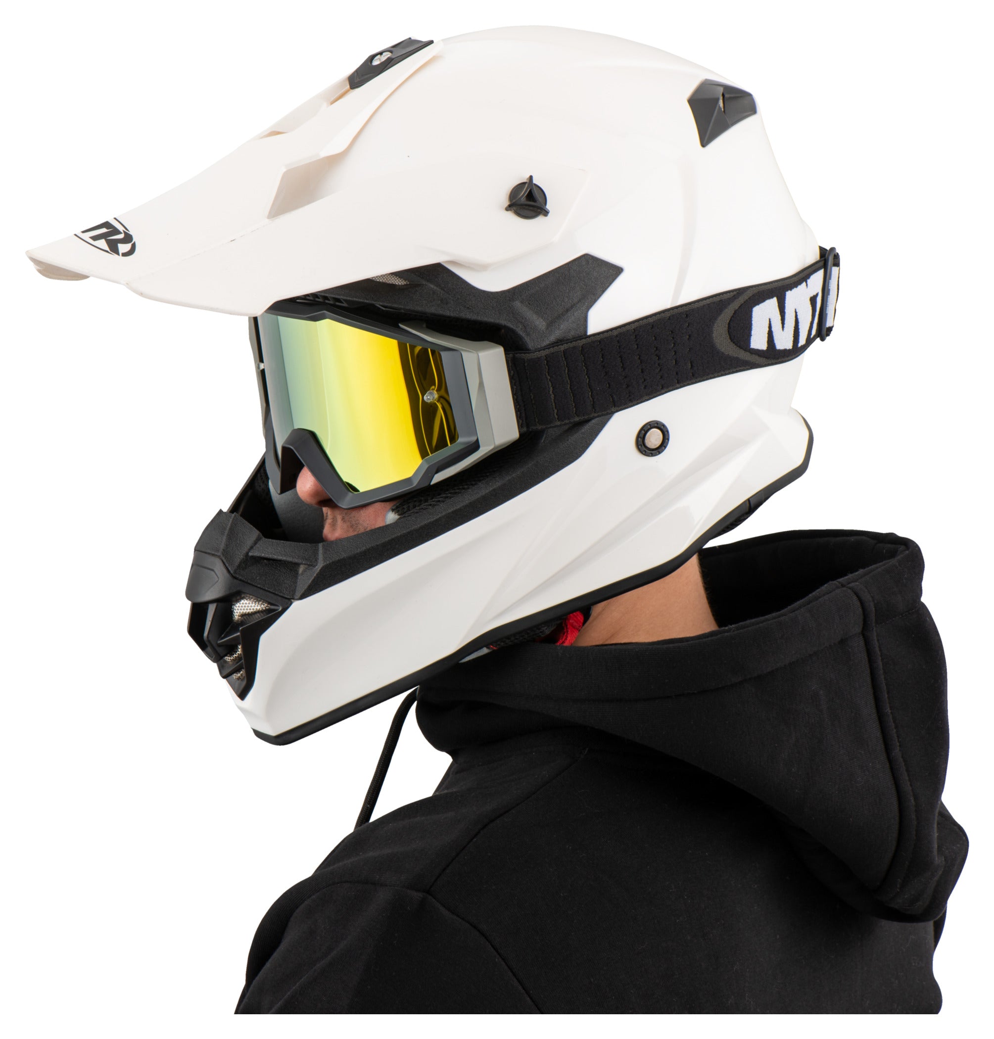Ochelari Moto S14 Pro Louis - Lentilă Oglindă, Anti-ceață