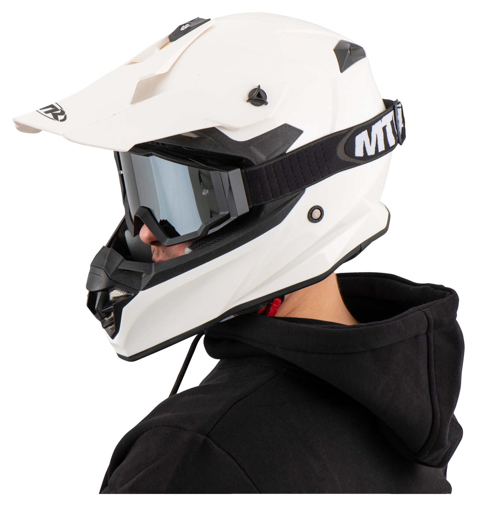 Ochelari Moto S14 Pro Louis - Lentilă Oglindă, Anti-ceață