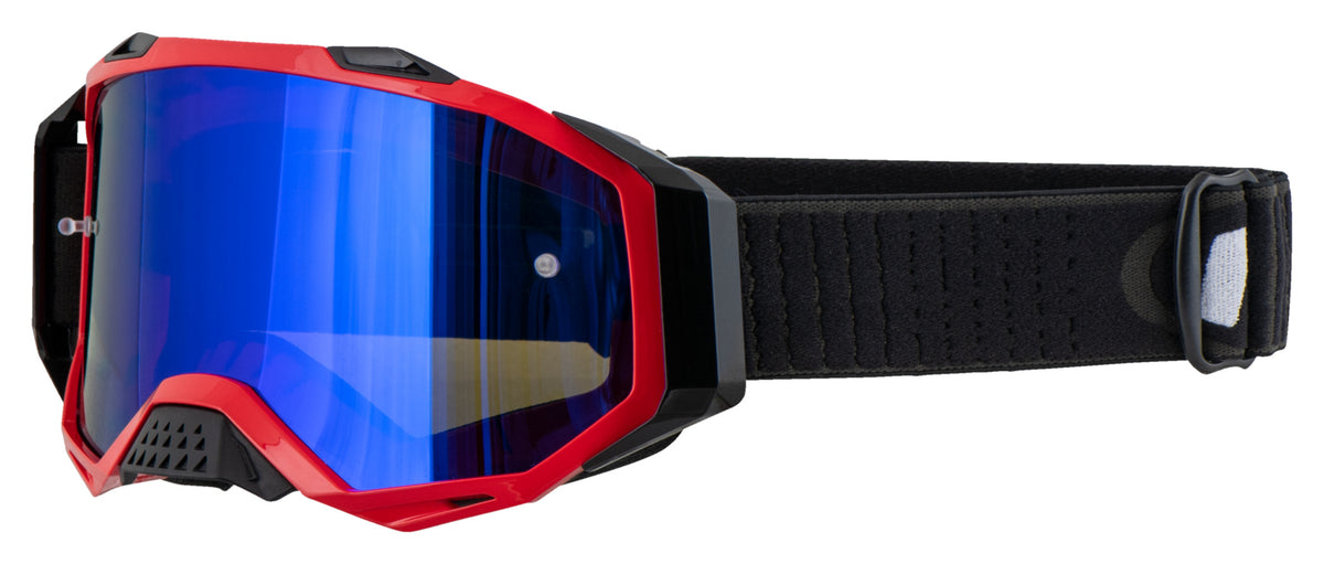 Ochelari Moto S15 Pro Louis - Lentilă Oglindă, Anti-ceață