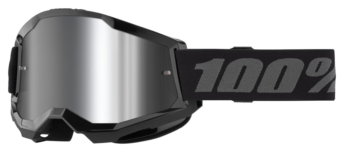 Ochelari Moto Strata 2 Junior 100% - Protecție Copii Anti-Ceață