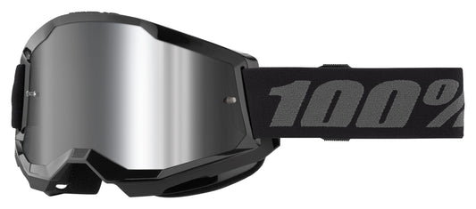 Ochelari Moto Strata 2 Junior 100% - Protecție Copii Anti-Ceață