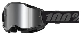 Ochelari Moto Strata 2 Junior 100% - Protecție Copii Anti-Ceață