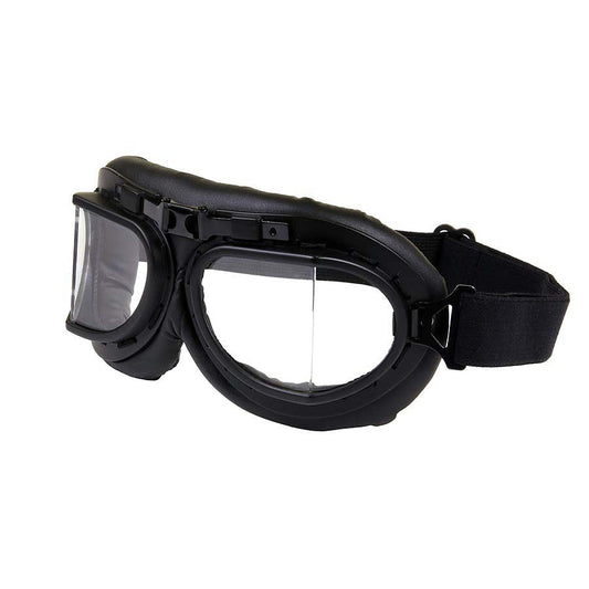 Ochelari Motocicletă Motorbril RAF Negru - Stil Autentic Aviație