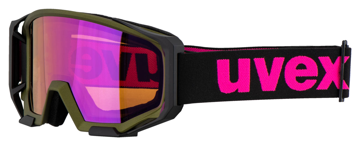 Ochelari Motocross Pyro FM Uvex - Câmp Vizual Extins, Anti-Ceață