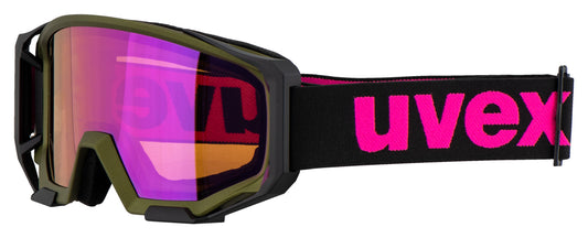 Ochelari Motocross Pyro FM Uvex - Câmp Vizual Extins, Anti-Ceață