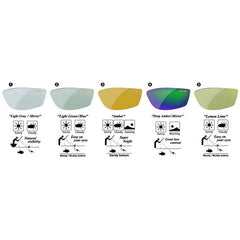 Ochelari Polarizați Clip-On Gamakatsu - Lentile Galbene, Vizibilitate sporită - 1