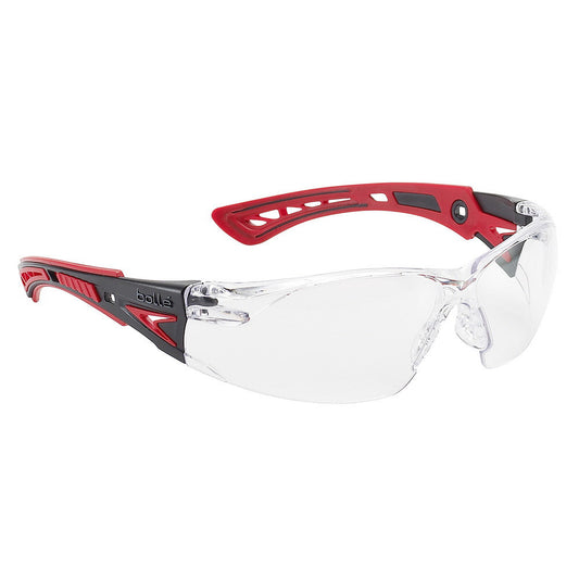 Ochelari Protecție Bollé Rush+ Roșu/Negru Bollé - Protecție Superioară și Confort Dinamic