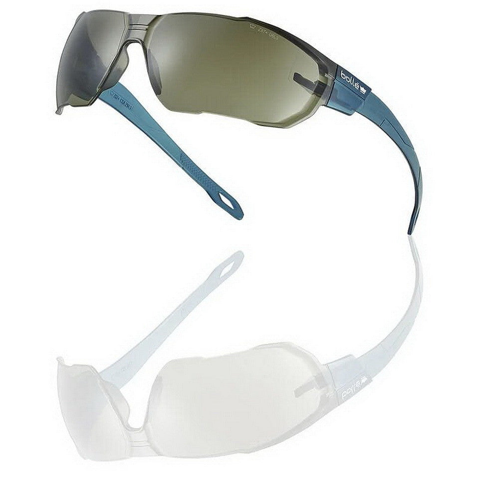 Ochelari Protecție Bollé Swift Smoke - Protecție Oculară Fără Efort