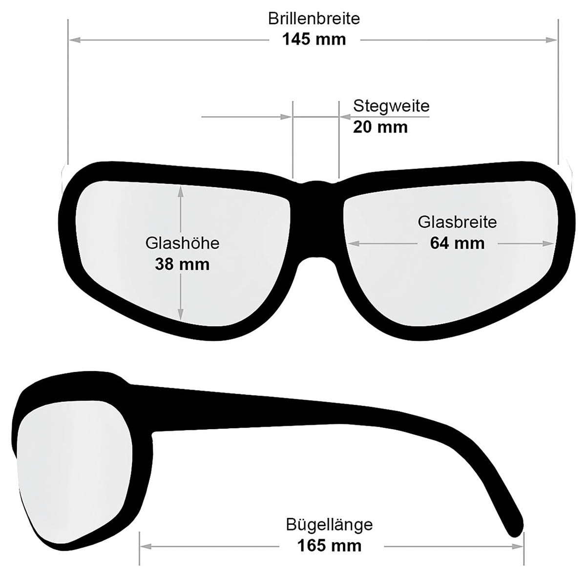 Ochelari Protecție Sport KHS Negru - Anti-Ceață, UV 400
