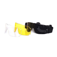 Ochelari Tactic Goggle 255120 Negru Military-Shop - Viziune Adaptabilă