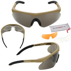 Ochelari Tactic Raptor #10162 Maro SwissEye - Protecție Oculară Superioară