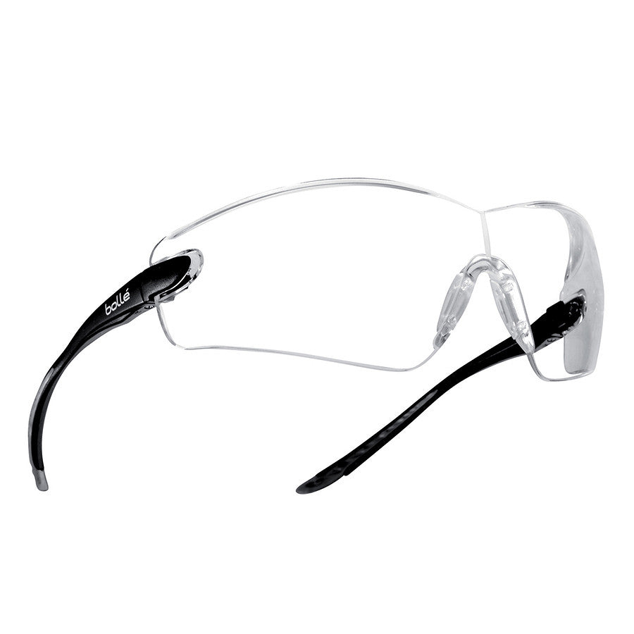 Ochelari Tactici Bollé Cobra Clear Platinum - Viziune Clară, Protecție Maximă