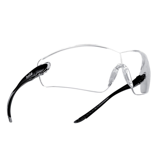 Ochelari Tactici Bollé Cobra Clear Platinum - Viziune Clară, Protecție Maximă