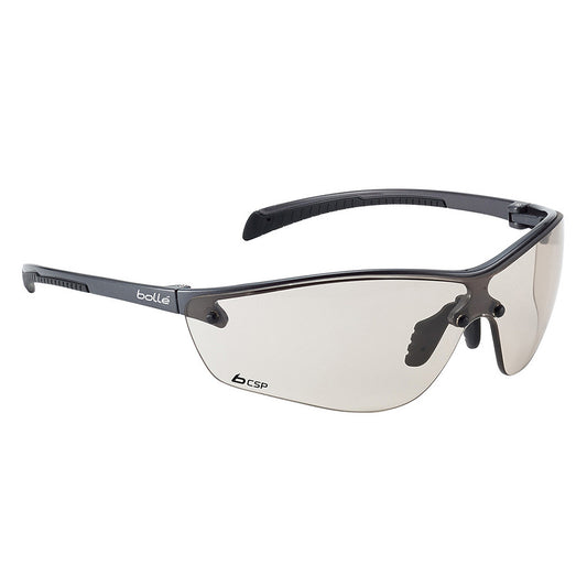 Ochelari Tactici Bollé Silium Plus Gri - Confort și Claritate Optică Superioară