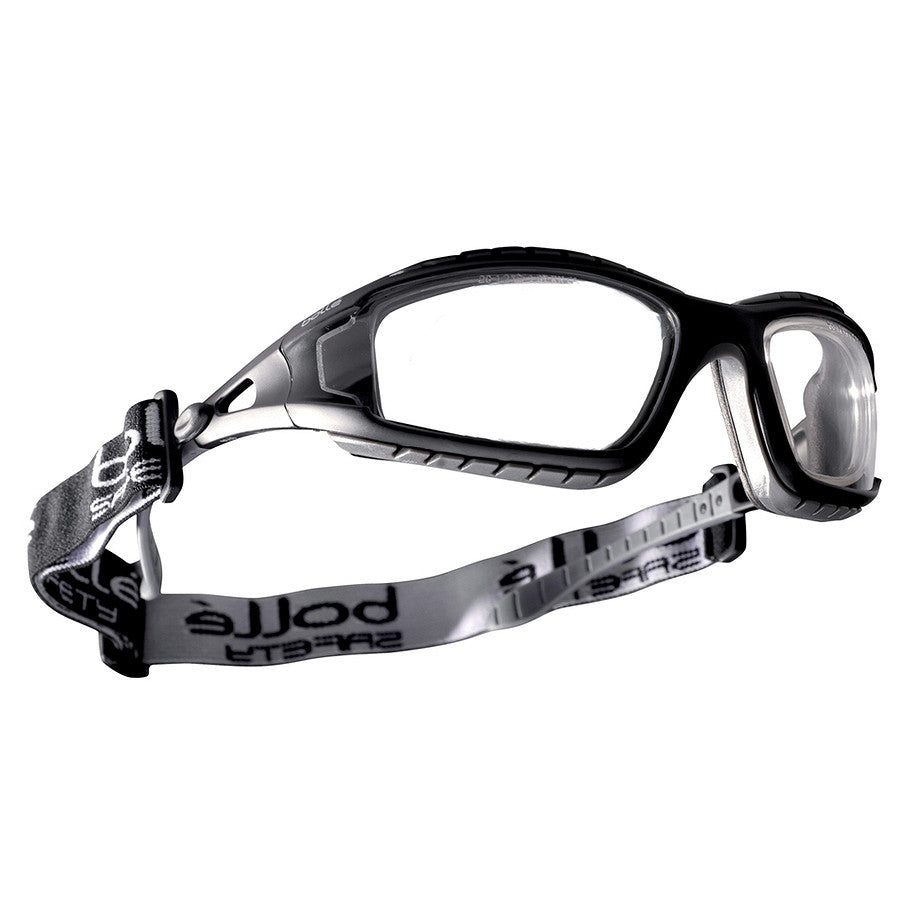 Ochelari Tactici Bollé Tracker TRACPSi Platinum Zwart - Protecție Maximă