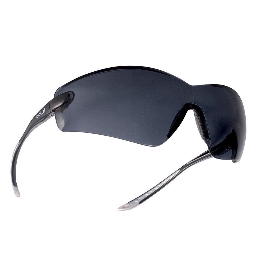 Ochelari Tactici Cobra (COBPSF) smoke platinum Negru Bollé - Viziune 180°, Protecție Adaptabilă