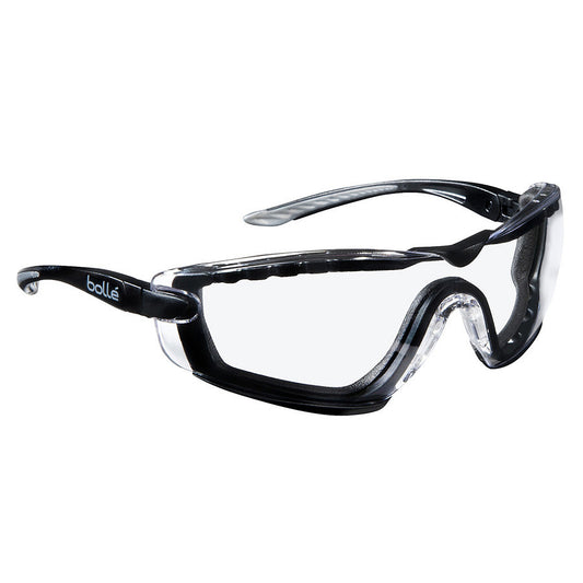 Ochelari Tactici Cobra Platinum #12 Negru Bollé - Viziune Panoramică & Protecție Versatilă