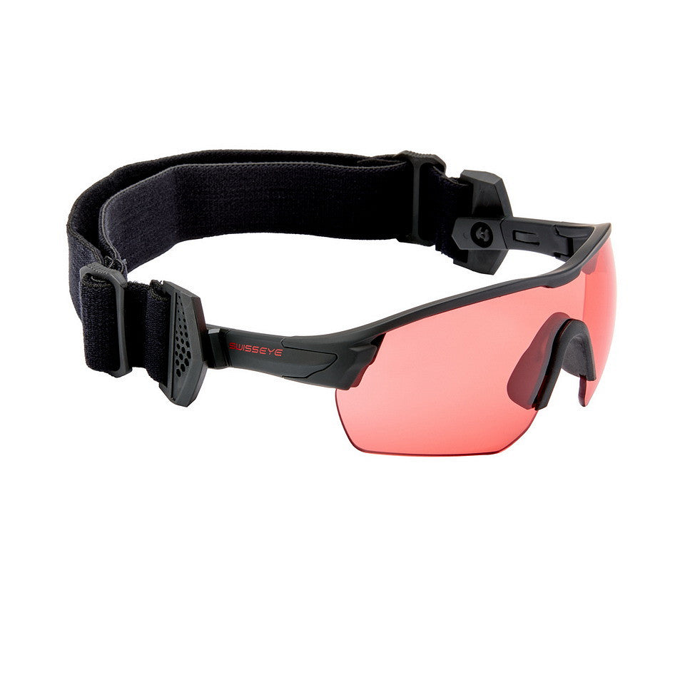 Ochelari Tactici FalconV620 Negru SwissEye - Viziune Clară, Protecție Supremă