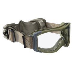 Ochelari Tactici X1000 Clear Platinum Verde Bollé - Protecție Ballistică Supremă