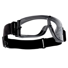 Ochelari Tactici X800 Clear Platinum Negru Bollé - Protecție Extremă Ventilație Perfectă