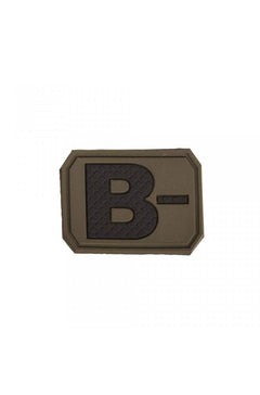 Od 3D Blood Type Patch B Negative