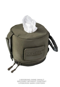 OD MOLLE Tissue Case – Husă Tactică Rezistentă pentru Șervețele sau Hârtie Igienică, cu Prindere Molle și Carabinieră Inclusă