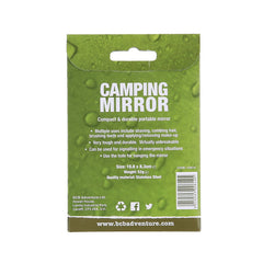 Oglindă Camping BCB CS614 - Durabilitate Extremă & Semnalizare Sigură