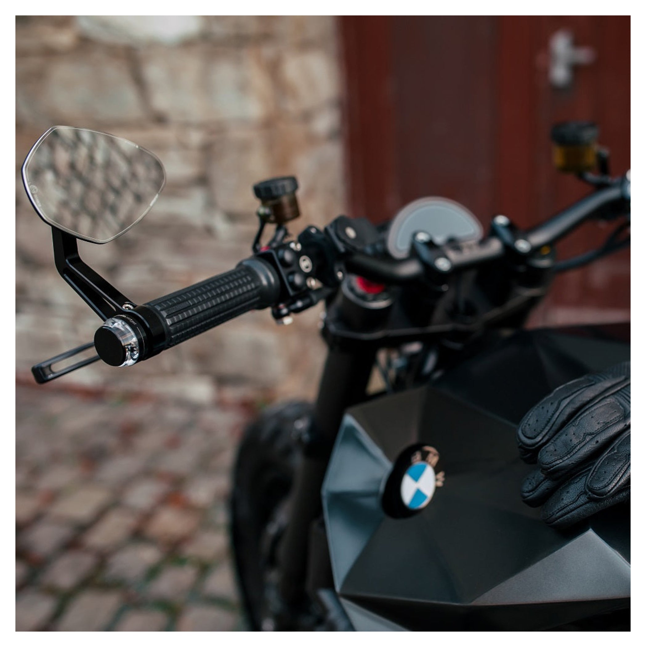 Oglindă Ghidon mo.view sport 130 motogadget - Design Fără Ramă, ECE