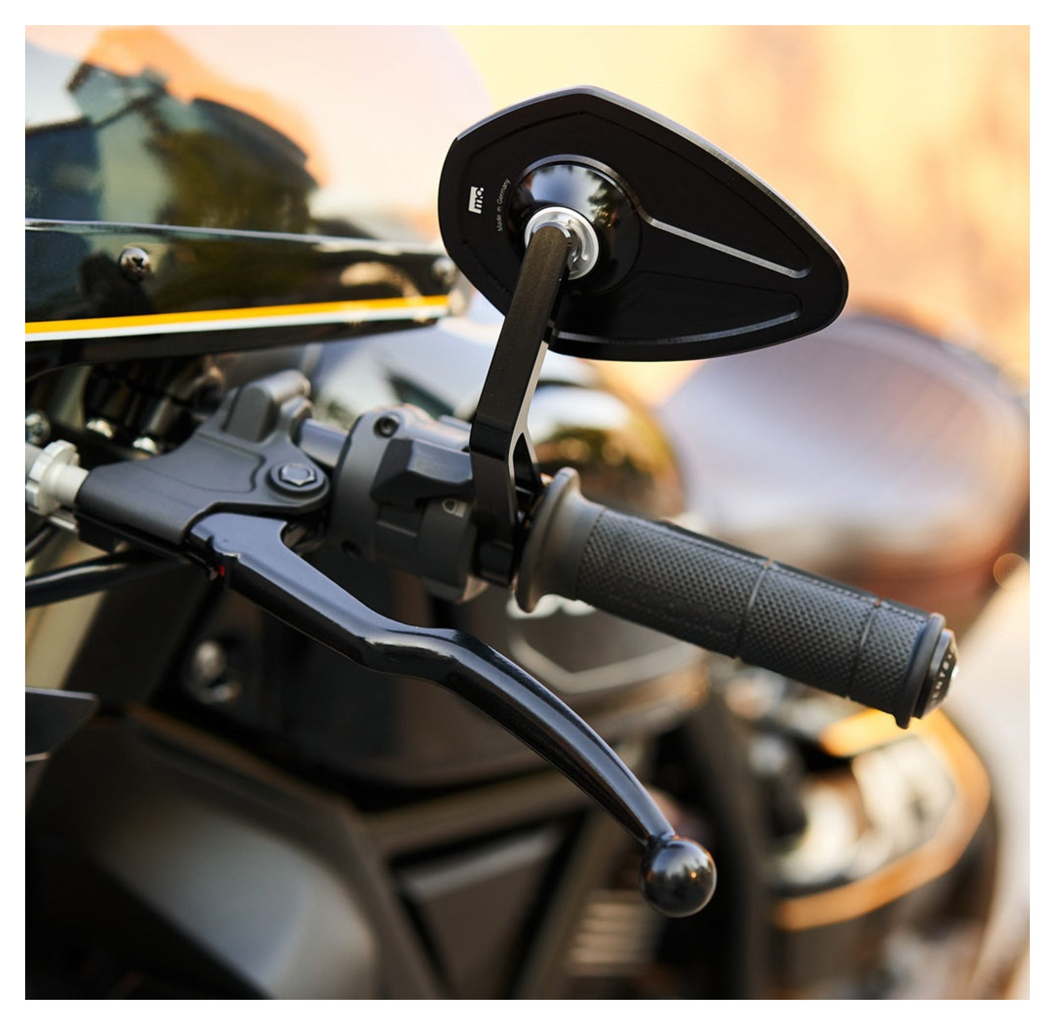 Oglindă Ghidon mo.view sport 130 motogadget - Design Fără Ramă, ECE