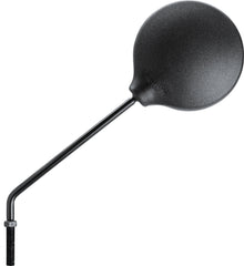 Oglindă Moto Rotundă Neagră Louis - Universală, E-aprobată
