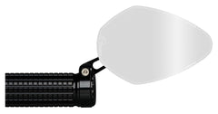 Oglindă Motocicletă mo.view Sport 60 Flip motogadget - Fără Sticlă, Pliabilă