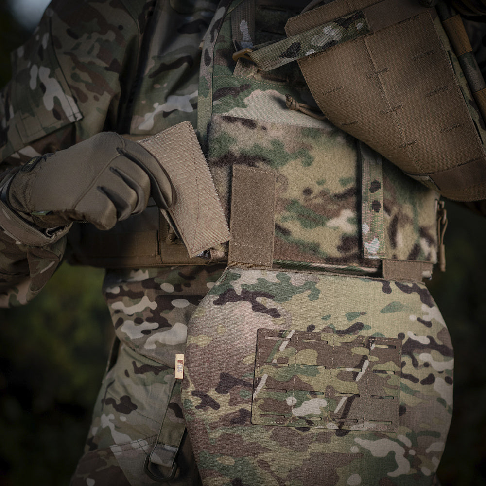 Șorț Anti-Splat M-Tac Laser Cut XL - Multicam, Protecție Suplimentară