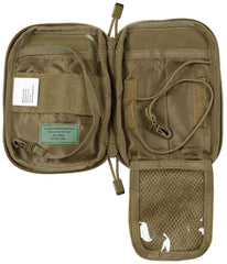 Organizator Documente/Smartphone Coyote MFH - Sistem MOLLE, Fermoar 2 sensuri